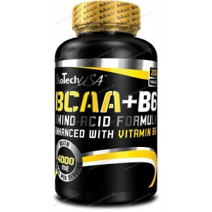 BCAA+B6 - Biotech USA - 200 tbl.