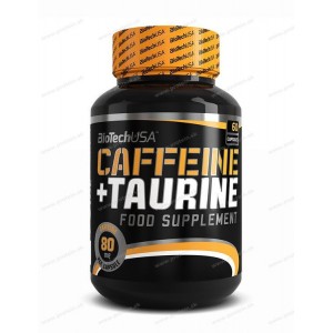 Caffeine + Taurine - Biotech USA - 60 kaps.