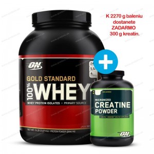 100% Whey Gold Standard Protein od Optimum Nutrition - 2270 g / Banana Cream