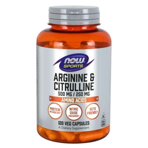 Arginín & Citrulín - NOW Foods