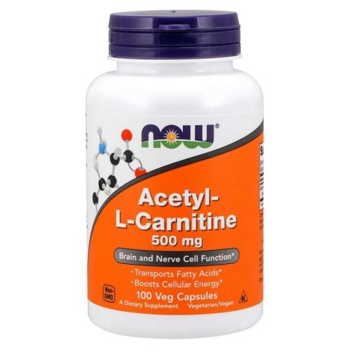 Acetyl L-Karnitín 500 mg - NOW Foods
