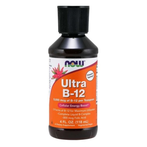 Vitamín B-12 Ultra liquid - NOW Foods