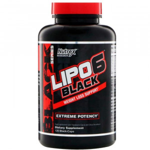 Lipo 6 Black 120 kaps - Nutrex