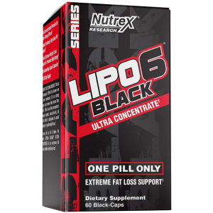 Lipo 6 Black Ultra Concentrate 60 kaps - Nutrex