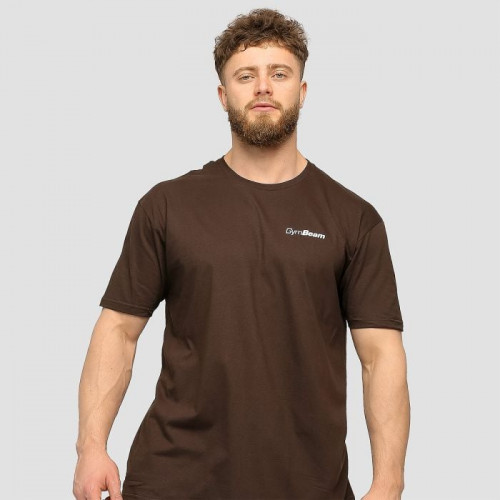 Tričko Basic Chocolate Brown - GymBeam