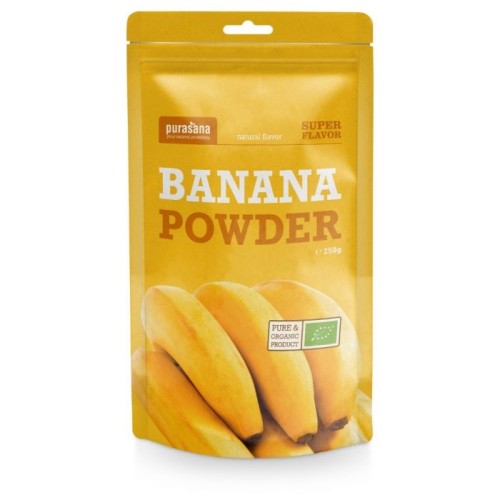 BIO Banánový prášok 250 g - Purasana