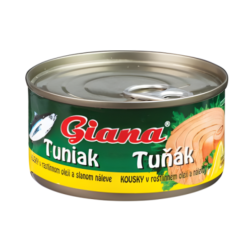 Tuniak v rastlinnom oleji a slanom náleve - Giana